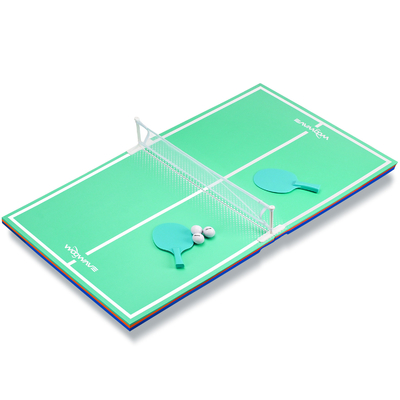 Schwimmbad Tisch Tennis Beweglicher Stil Grün EVA Tisch Tisch