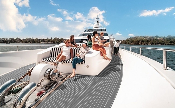 Graue EVA-Schaummatte für Yacht Decking Marine Boden Deck Pad Boot Decking