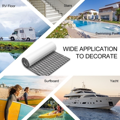 Graue EVA-Schaummatte für Yacht Decking Marine Boden Deck Pad Boot Decking
