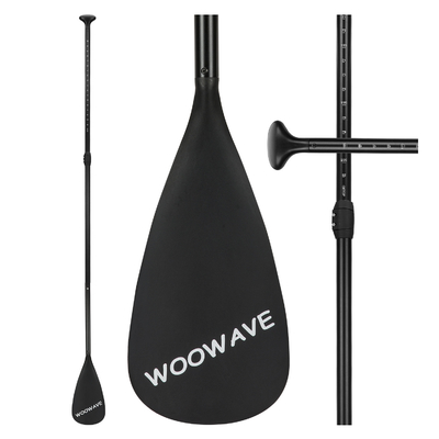 3-teiliges Woowave Aluminium aufblasbares Supp Paddle mit leichtem und verstellbarem Design