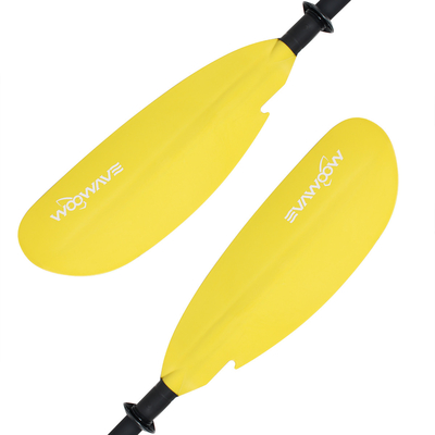 Woowave Personalisieren 3-teiliges verstellbares Aluminium aufblasbares Supp Paddel für Kajak Paddel