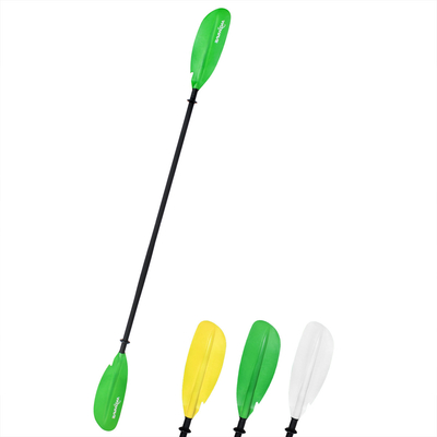 Silk Logo 2 Abschnitte Aluminium Glasfaser Leichtgewicht Paddling Kajak Paddle von Woowave