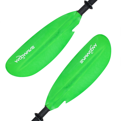 Silk Logo 2 Abschnitte Aluminium Glasfaser Leichtgewicht Paddling Kajak Paddle von Woowave