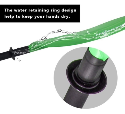 Silk Logo 2 Abschnitte Aluminium Glasfaser Leichtgewicht Paddling Kajak Paddle von Woowave