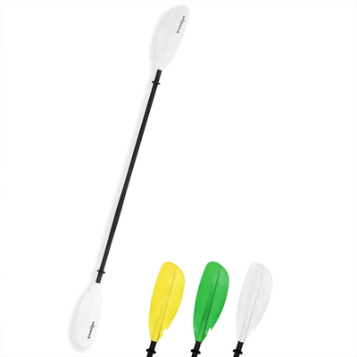 OEM Woowave Aluminium 2 Stück Paddel Glasfaser Kajak Paddel zum Fischen Kanus Paddel