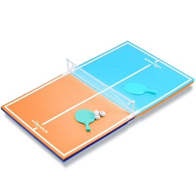 Schwimmbad-Party-Spiel-Set Klappbares Schwimmbad-Tisch und Paddel Durchmesser 1,57 Zoll