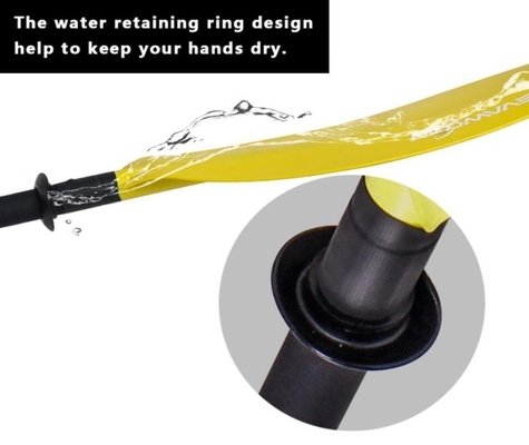 Silk Logo Leichtgewicht 2 Stück Kohlenstofffaser Paddel für Seen Flüsse Woowave verstellbar