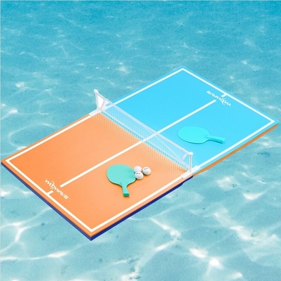 Helle grüne EVA Klapptischtennis Pingpongtisch für schwimmendes Tennisfach im Pool