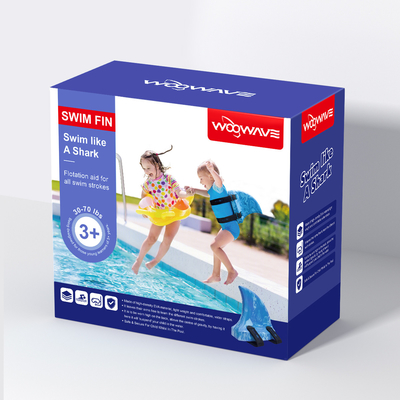Blue EVA Float Produkt Anfänger Kickboard Schwimmtrainer mit verstellbaren Gürteln