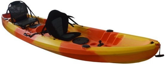 Verbessern Sie Ihr Wassersport-Spiel mit Woowave 2 Personen sitzen auf Top Fischen Kajak Kanu