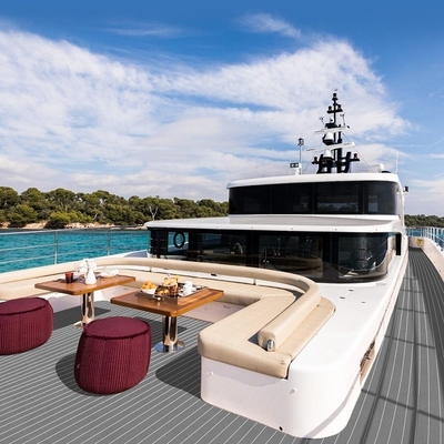 Grey Woowave EVA Bootsdeck-Blattbrett Yachtzubehör 5MM Schaumdecking Fußbodenmatten mit Selbstklebstoff
