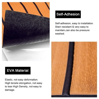 Wasserdichte Deckbodenmatte EVA Mat für Außen-Maßgeschneiderte Decking Material Marine Boot Fußboden