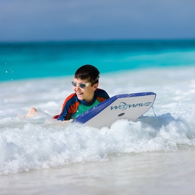 EPS-XPE-HDPE-Faltplatten-Mini-Surfbrett Leichtgewicht und leicht zu lagern Fahrerhöhe 4'5'7