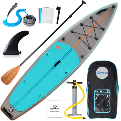 Leichtgewicht 11'6&quot; X31'5&quot; X6&quot; Bodyboard mit Surf Leash und Paddle Board kundenspezifische Farbe