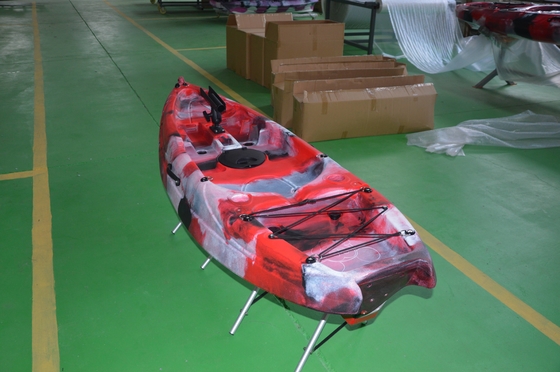 Rumpfmaterial LLDPE Woowave 2,2-Meter-Sicherheitskajak aus Kunststoff für 1 Person