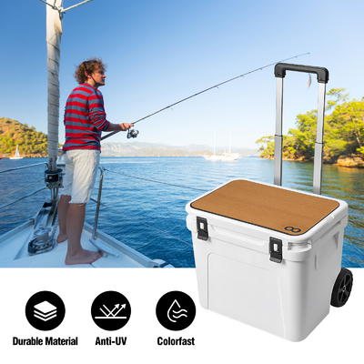 22 Zoll EVA Schaum Pad Teak Decking Bodenbelag Schiebefeste Kühler Pad für YETI Roadie 60