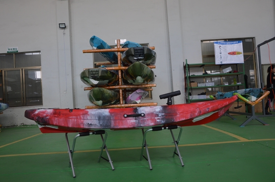 Rumpfmaterial LLDPE Woowave 2,2-Meter-Sicherheitskajak aus Kunststoff für 1 Person