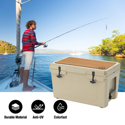 24 Zoll Klebstoff aus Teakholz Weichschaum EVA Mat für RTIC 45 Cooler Pad Multifunktionsdesign