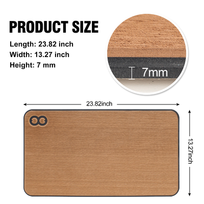 24 Zoll Klebstoff aus Teakholz Weichschaum EVA Mat für RTIC 45 Cooler Pad Multifunktionsdesign