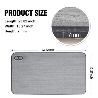 Wasserdichtes Gummi-Kühler-Pad für RTIC 45 Bürsten-Groove-Oberflächen-Marine-Bodenbelag