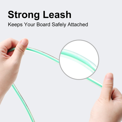 10ft 8mm Surfboard Leash Woowave in Länge 10' für Ihr Surfboard