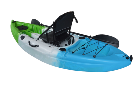 20kg/44lbs LLDPE Kajak Plastikkajak 270*78*40cm 1 Person Boot mit Sitz und Paddel
