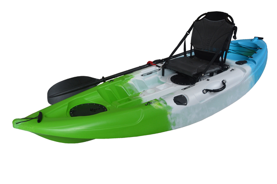 20kg/44lbs LLDPE Kajak Plastikkajak 270*78*40cm 1 Person Boot mit Sitz und Paddel