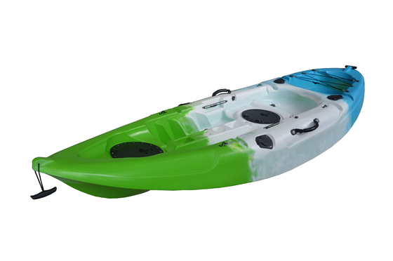 20kg/44lbs LLDPE Kajak Plastikkajak 270*78*40cm 1 Person Boot mit Sitz und Paddel