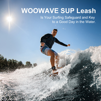 TPU-Gerade Surfleine mit Polyurethan-Spule und einlagig gepolstertem Armband