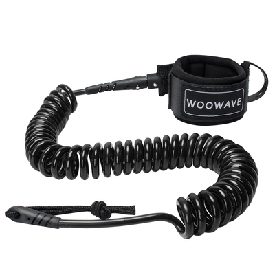 WOOWAVE Coiled Paddle Board Leash Ihre ultimative Sicherheitslösung für Seen Flüsse