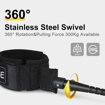 WOOWAVE Coiled Paddle Board Leash Ihre ultimative Sicherheitslösung für Seen Flüsse