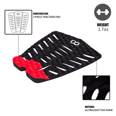 WOOWAVE EVA Schaumstoff Surf Traction Pad Unisex Surfer's ultimative Leistungssteigerung