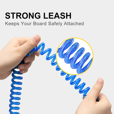5.5mm/7mm/8mm Surfboard Leash für Unisex Paddle Board Sicherheits- und Surfzubehör