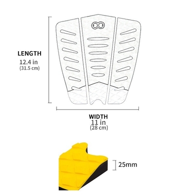 Verbessern Sie Ihre Surfleistung mit WOOWAVE Custom Surf Pad Grip Traction Pad Deck
