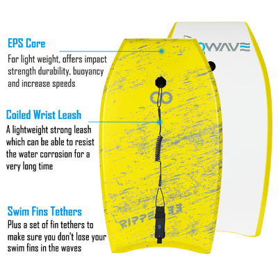 33 Zoll XPE Body Board für Strandkinder Surfer Rider Größe 2'-4' 60cm-120cm XPE Material