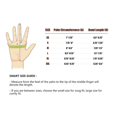Gewässerdichte 3 mm Fünf-Finger-Neopren-Sporthandschuhe Schnorcheln