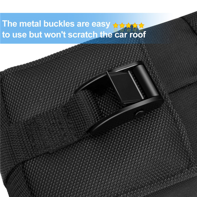 Universal-Auto-Rack für Kajak/Surfbrett Schwarze Ladekapazität 65 kg Kajak/Surfbrett Dachrack
