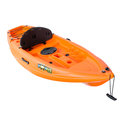 LLDPE/HDPE-Material 2,2 m Orange Kajak-Kanoe für Wassersport und Familienspaß