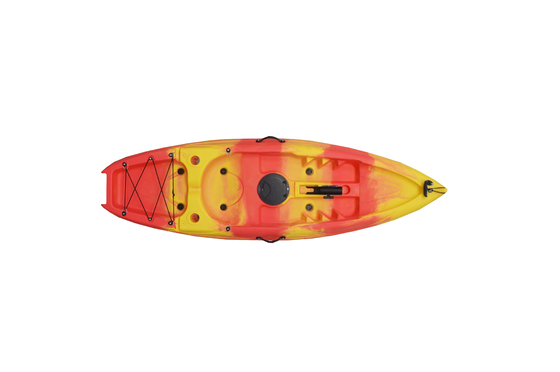 Standard-Eigenschaften Paddel inklusive WOOWAVE Original Basic Orange 2,2 m Fischerkajak