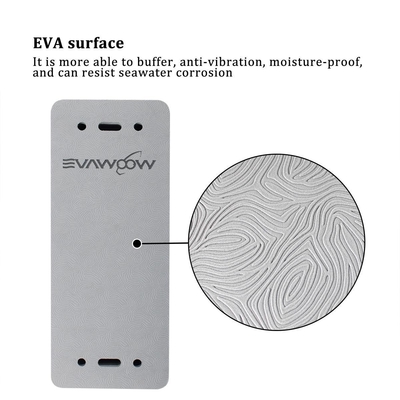 20 Zoll Custom EVA Schaumboot Flat Fender Grau für Seen Flüsse Sicherheitsbedürfnisse
