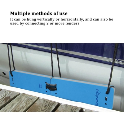24 Zoll Custom EVA Schaumstoff Flat Boat Schutz Fender für Marine Langlebige Leistung