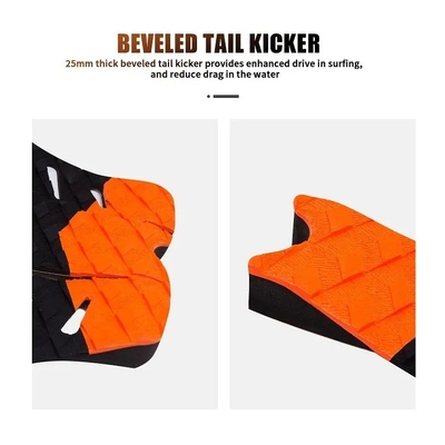 Glanzflächen Surfbrett Traktionspad EVA Material und Deck Anti-Skid Mat Sup Pad
