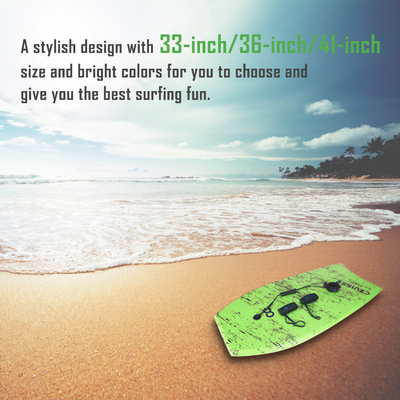 41 Zoll HDPE Schaum Surfboard Surfbrett EPS Bodyboard Board für Kinder Wiegt 1,62 lbs
