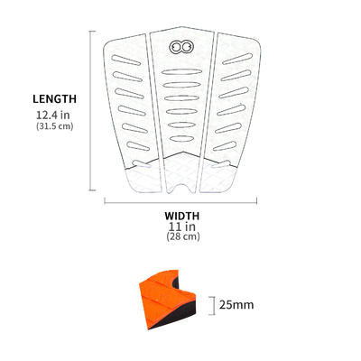 3M oder Domestic Adhesive Surfboard Traction Pad für Deck Grip SUP Front Tail Pad