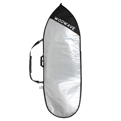 Ocean Waters Surfboard-Taschenhülle passt Sechsfuß-Boards mit Flossen und hält sie sicher