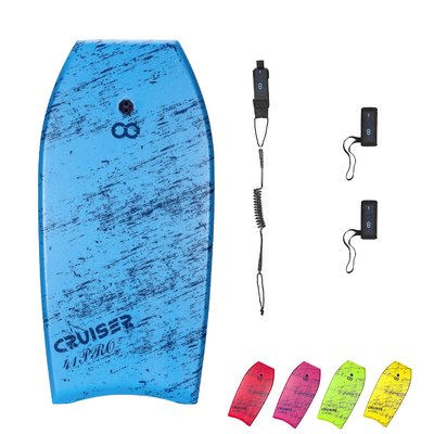 BLUE XPE Bodyboard mit Leash Your Key zu einem epischen Surferlebnis von Woowave