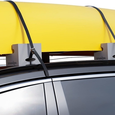 WOOWAVE Deluxe Soft Foam Block Canoe Carrier Kit für Seen Flüsse Einfach zu installieren