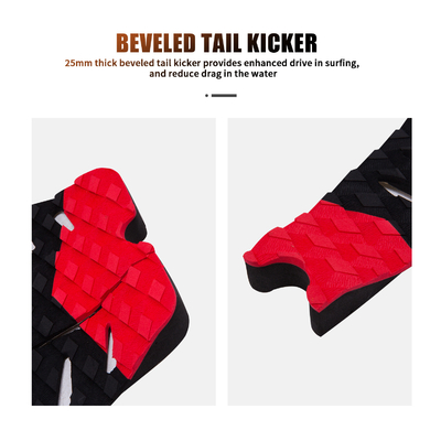 Soft Marine Grade EVA Surfboard Traction Pads in benutzerdefinierter Pantone Farbe für maximalen Griff