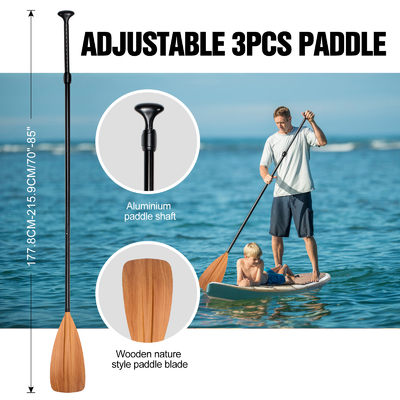 Aufblasbare Stand-Up-Paddle-Board mit 13,49 kg Gewicht