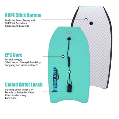 Professionelles Surf-Bodyboard mit benutzerdefinierter Farbe und Logo Board Dicke 2,20 Zoll